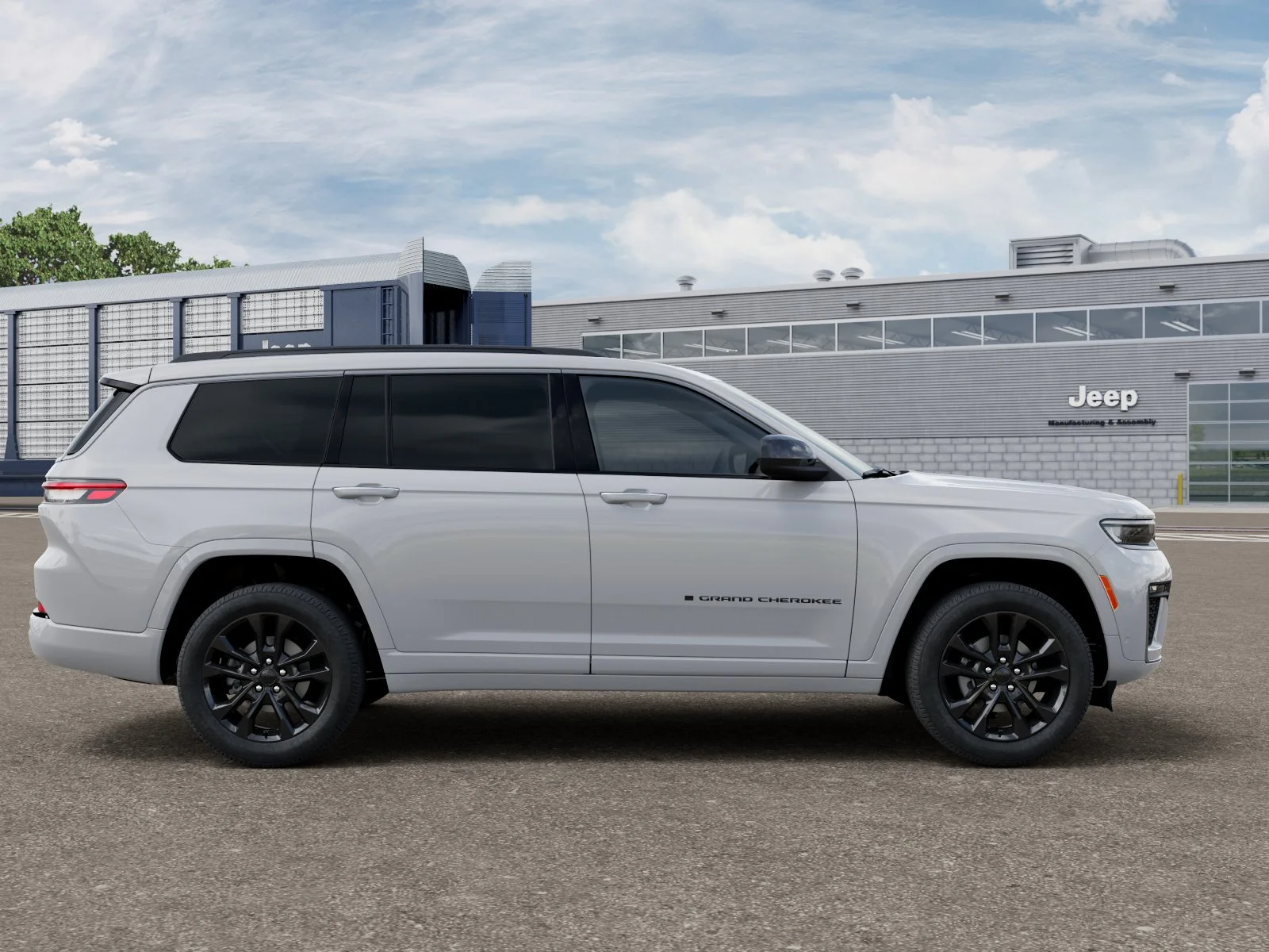 New 2026 Bright White Clear-Coat Exterior Paint Jeep Limited image 12