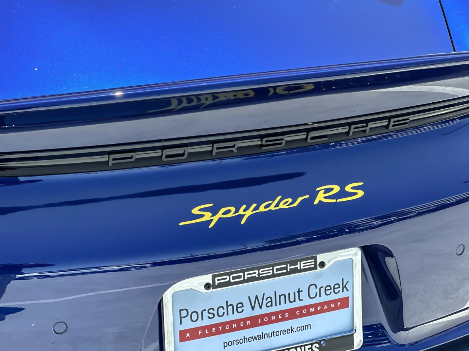 Used 2024 Gentian Blue Metallic Porsche RS image 23
