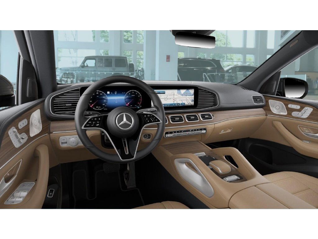 New 2026 MANUFAKTUR Moonlight White Metallic Mercedes-Benz GLE 580 image 3