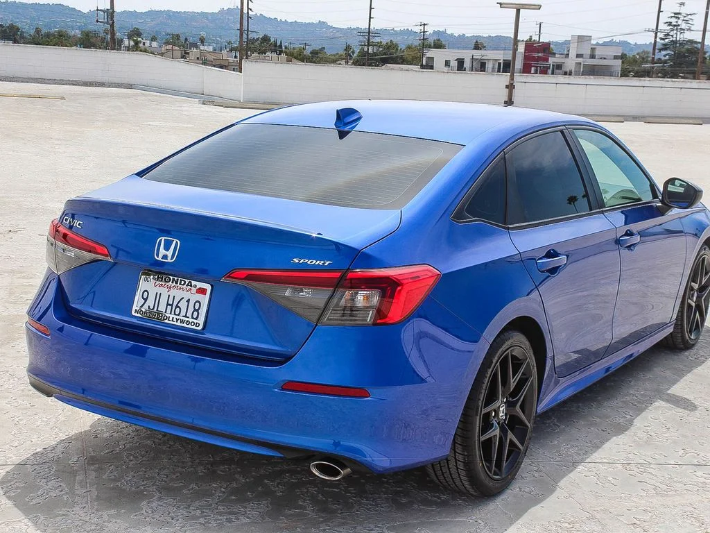 Certified Used 2024 Aegean Blue Metallic Honda Sport image 6
