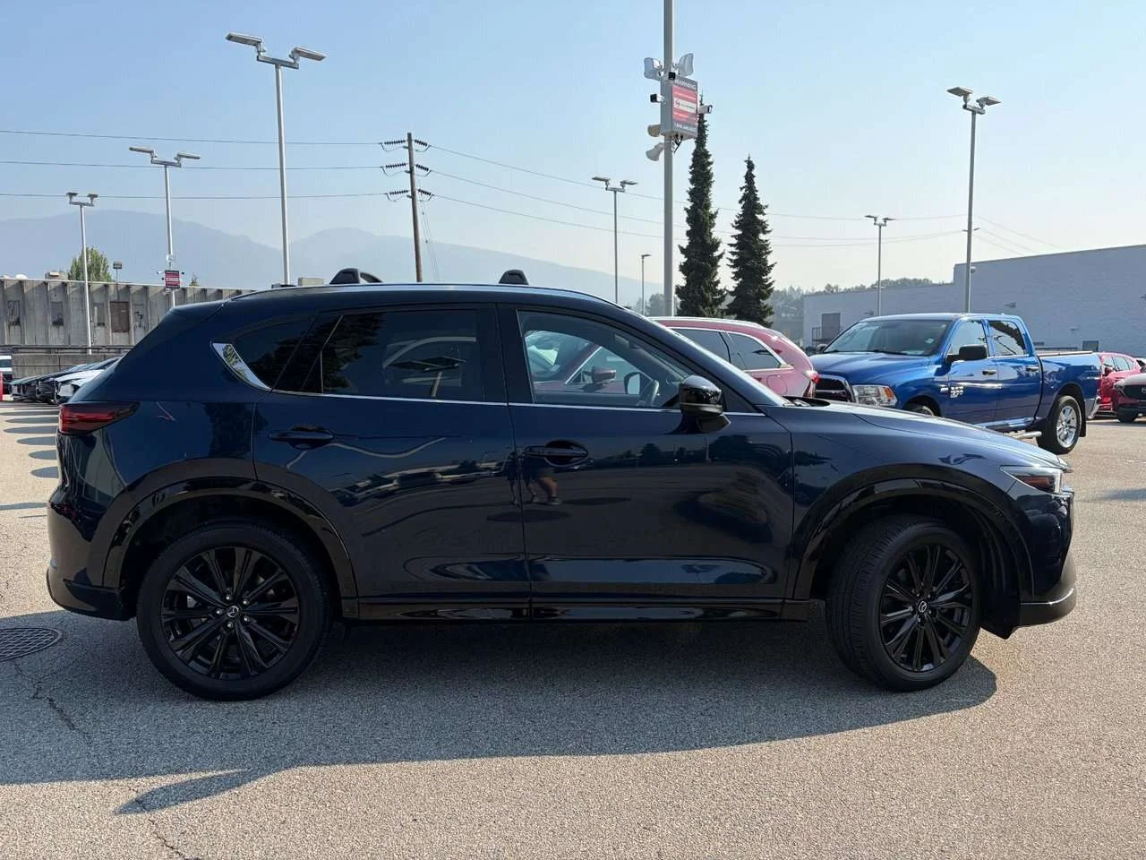 Used 2023 Deep Crystal Blue Mica Mazda Sport Design image 6