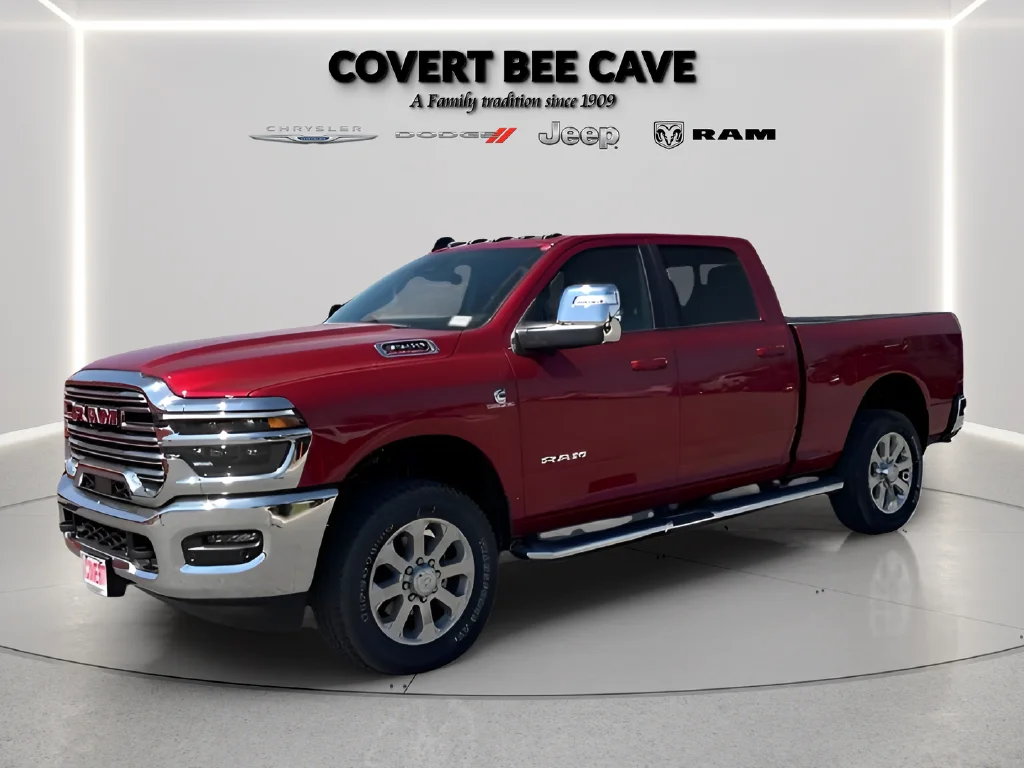 New 2026 Molten Red Pearl-Coat Exterior Paint RAM Laramie image 6