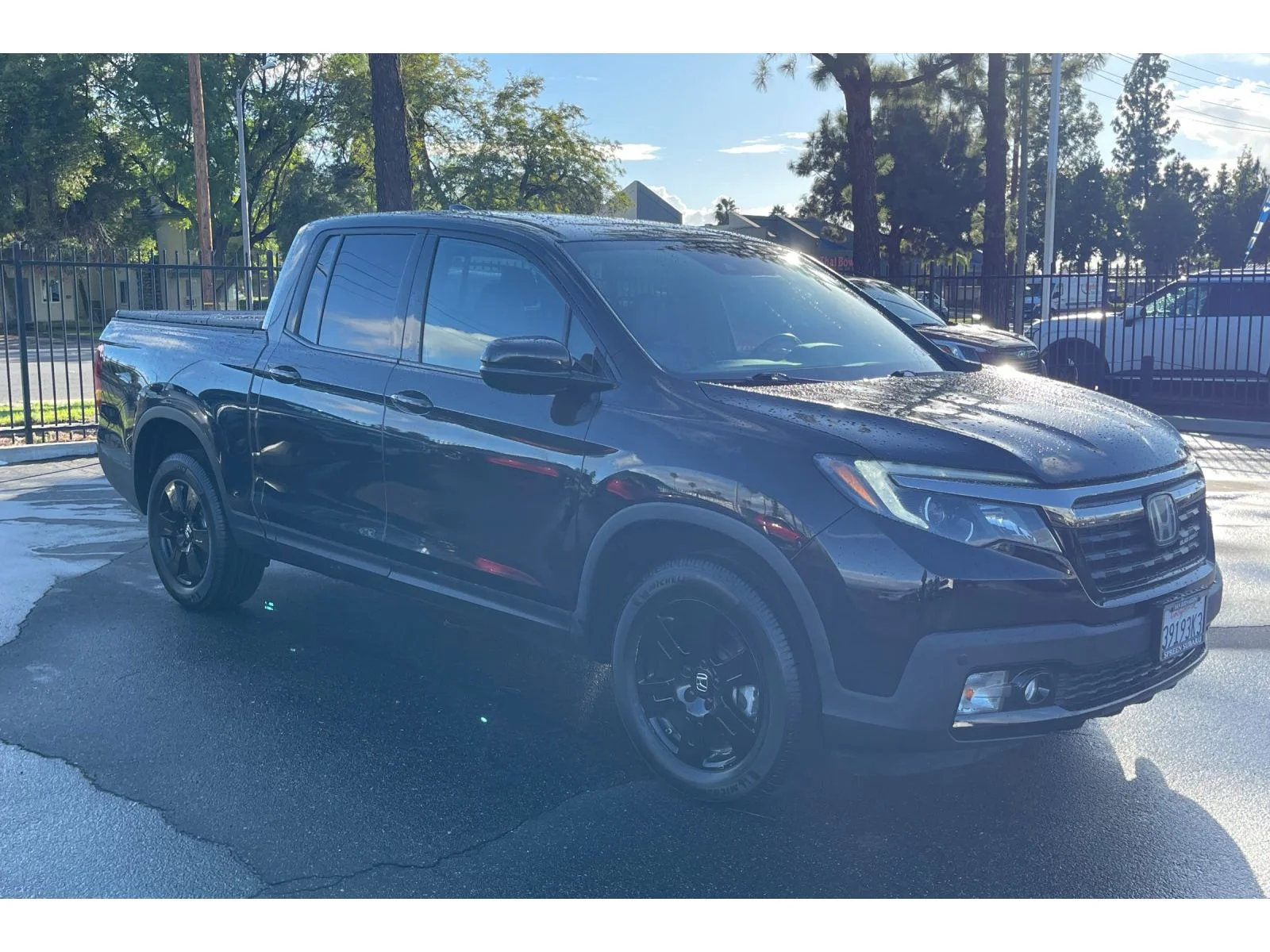 Used 2020 Crystal Black Pearl Honda Black Edition image 8
