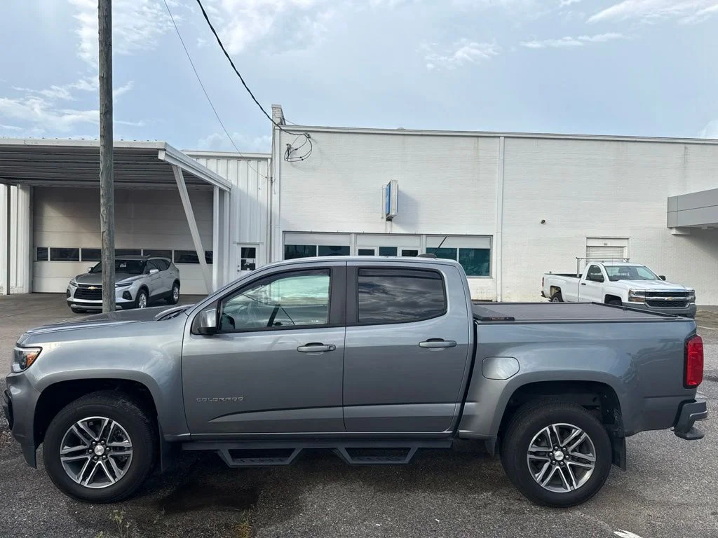 Used 2021 Gray Chevrolet Work Truck image 3