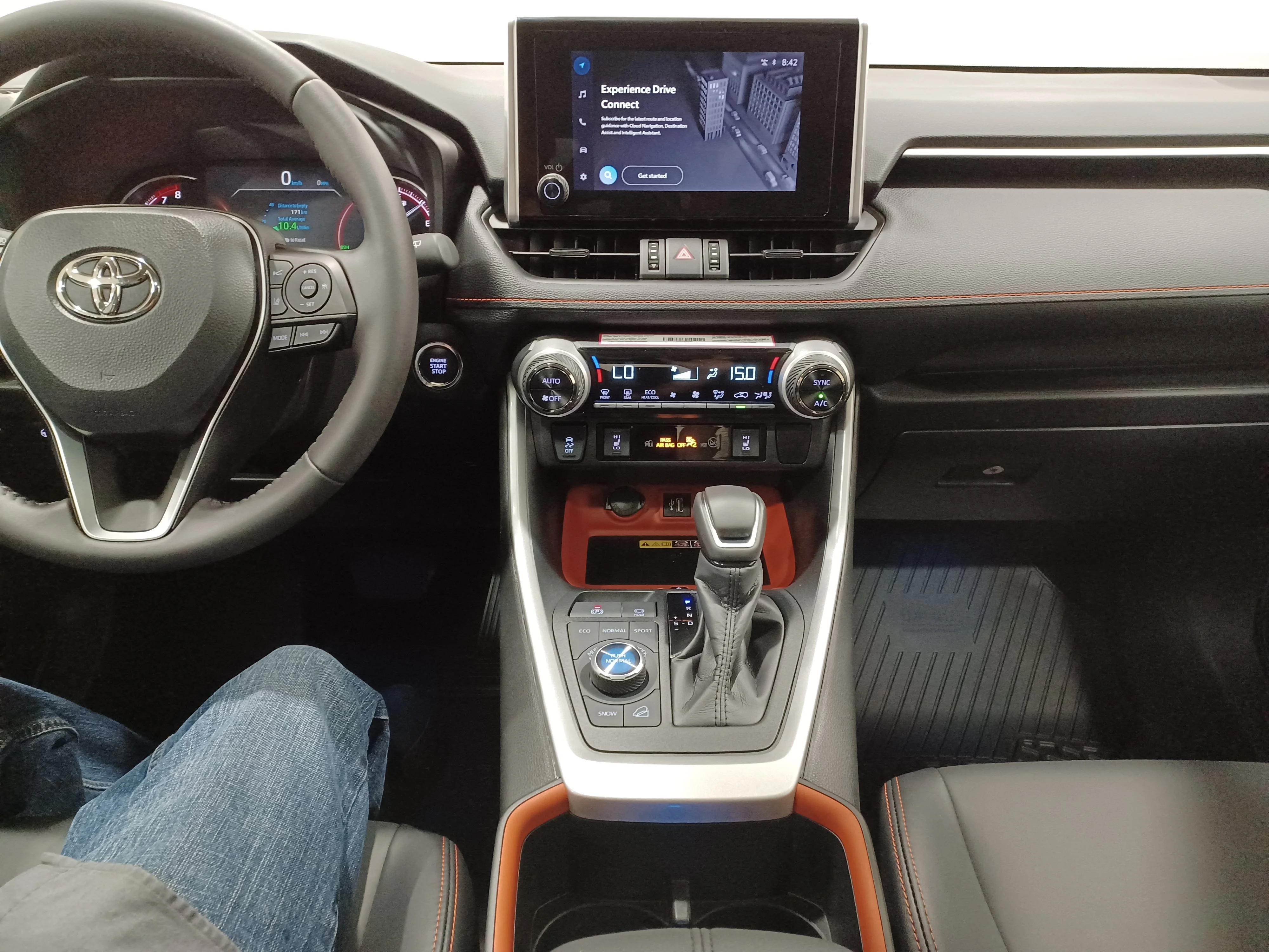 Certified Used 2025 Midnight Black Metallic Toyota Trail AWD*Adaptive Cruise | Htd Leather | Sunroof | Htd Wheel | Lane Keep Assist | Blind Spot Detect image 16