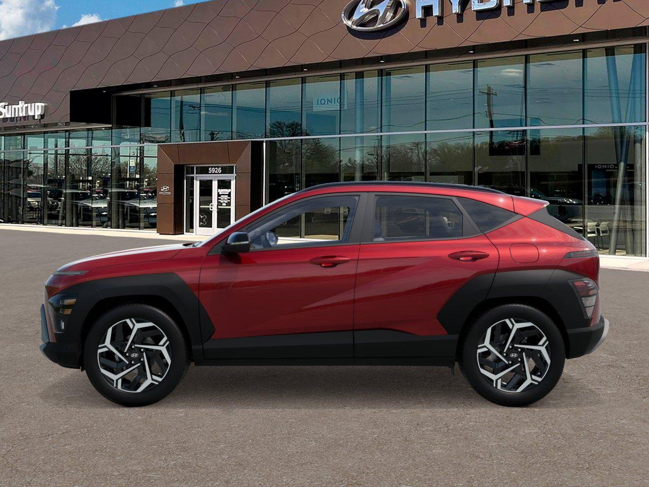 New 2027 Red Hyundai SEL Premium FWD image 3
