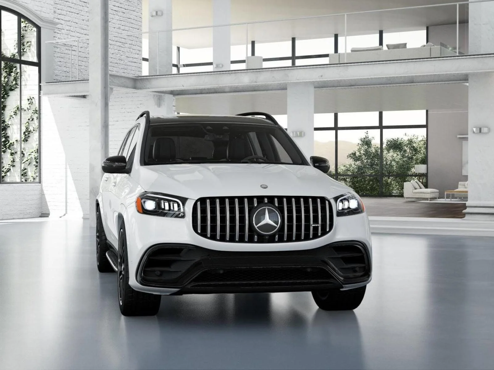 New 2026 White Mercedes-Benz GLS 63 AMG® image 8