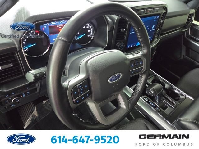 Certified Used 2022 Agate Black Metallic Ford XLT image 16