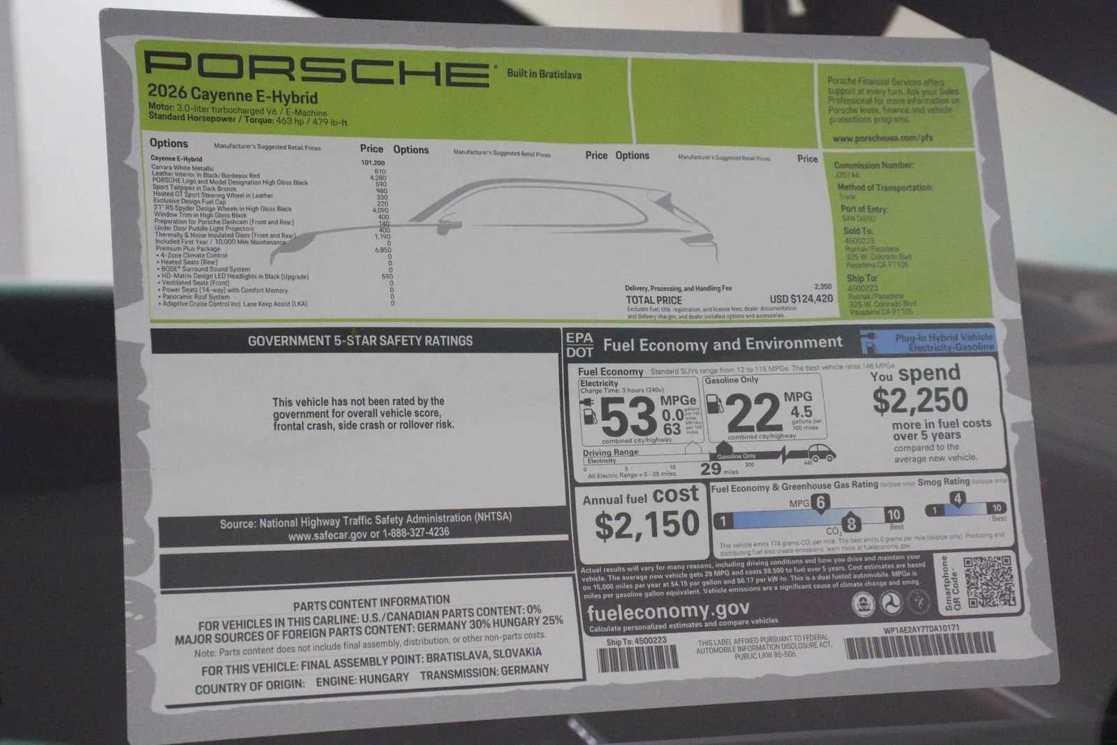 2026 Porsche Cayenne E-Hybrid - Photo 25