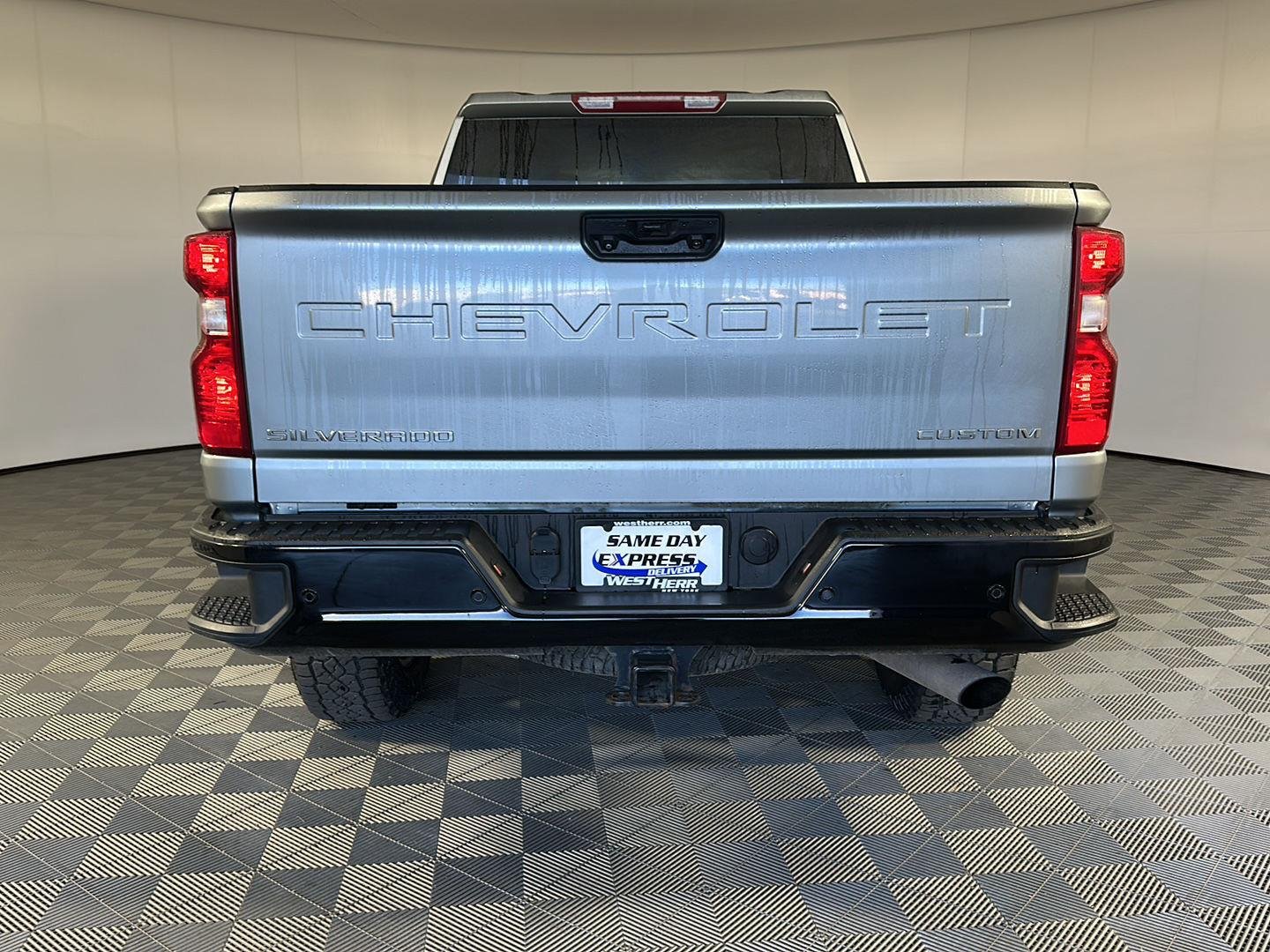 Used 2024 Sterling Gray Metallic Chevrolet Custom image 6