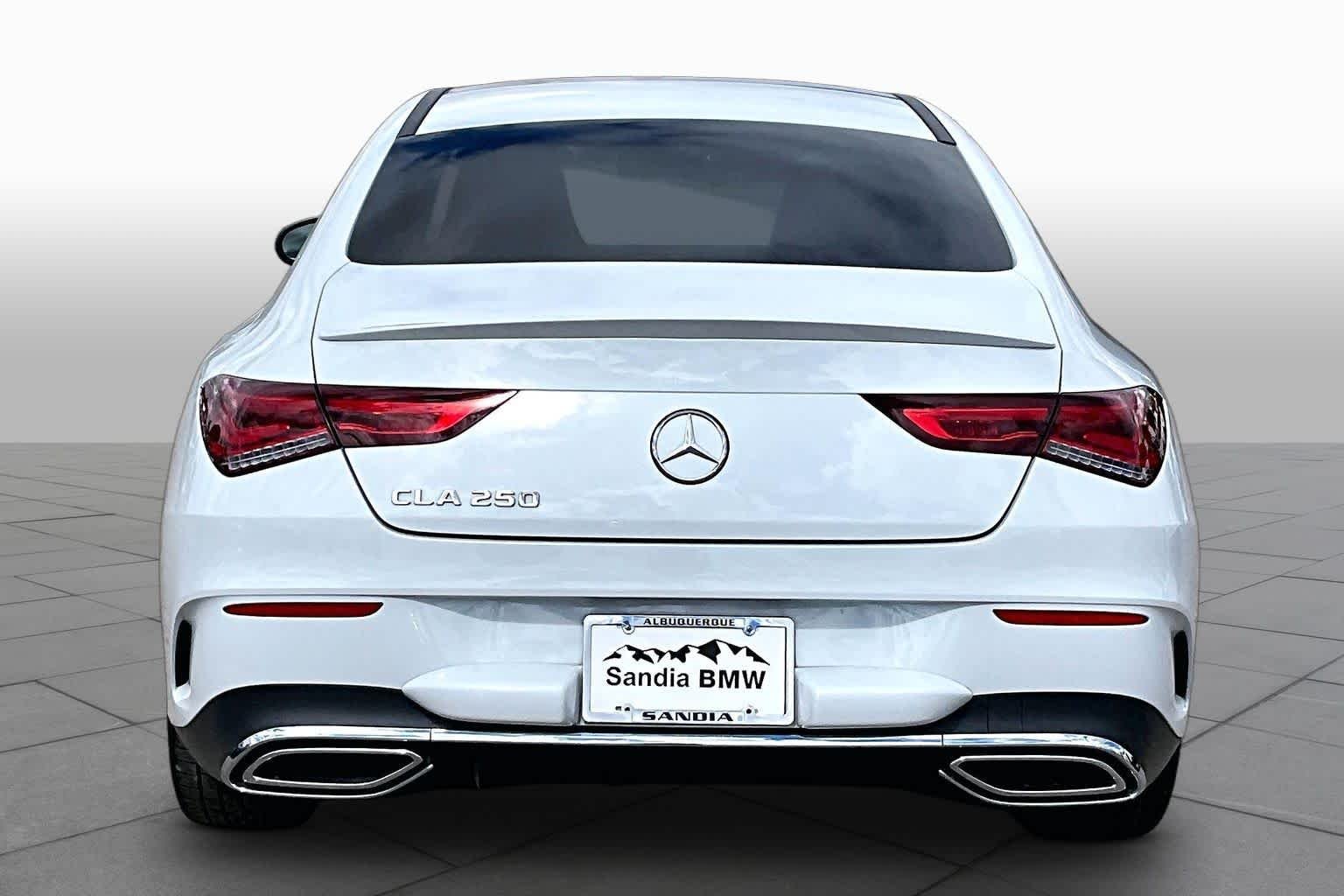 Used 2022 Digital White Metallic Mercedes-Benz CLA 250 image 4