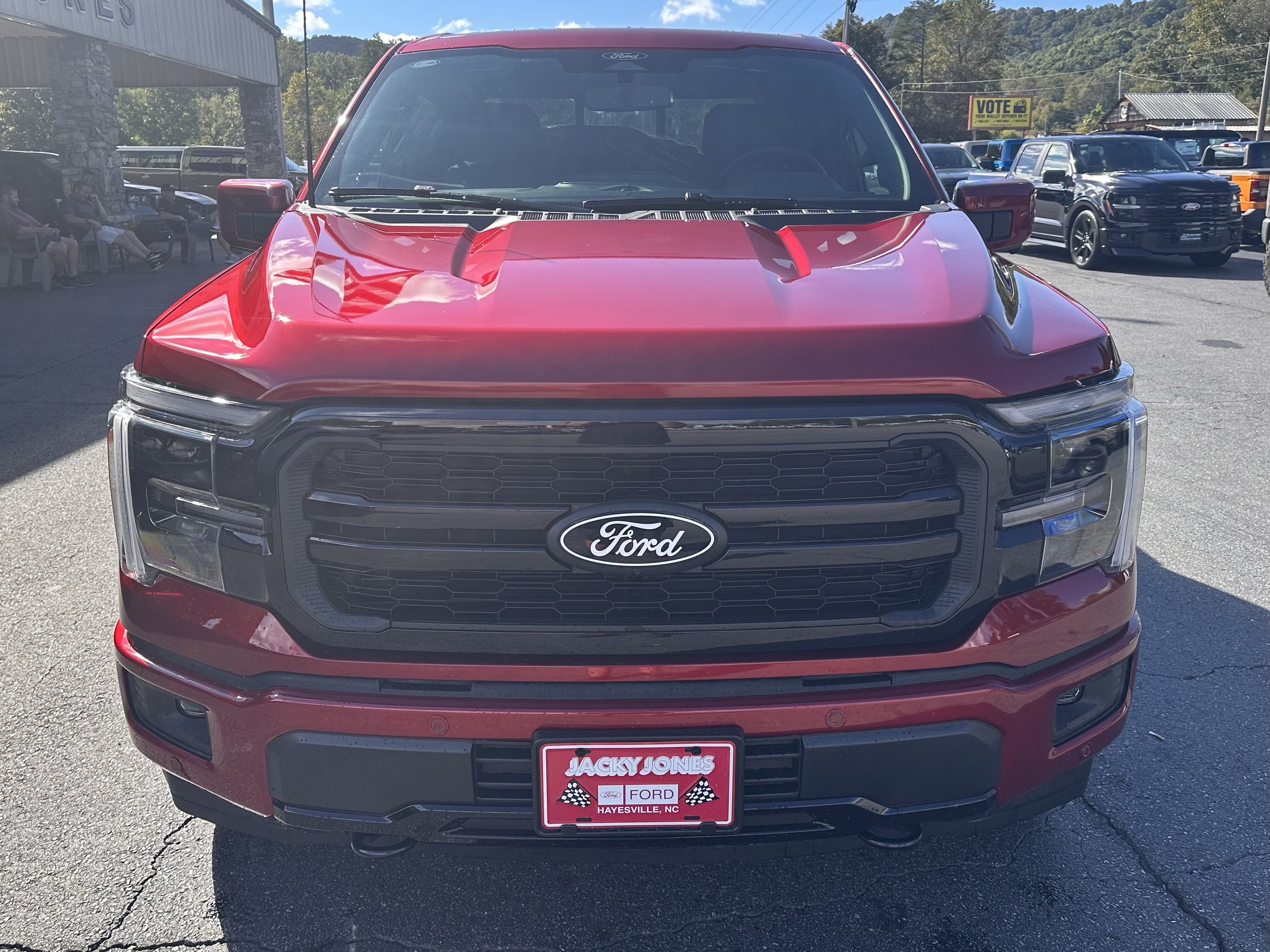 New 2026 Ruby Red Metallic Tinted Clearcoat Ford Lariat® image 3