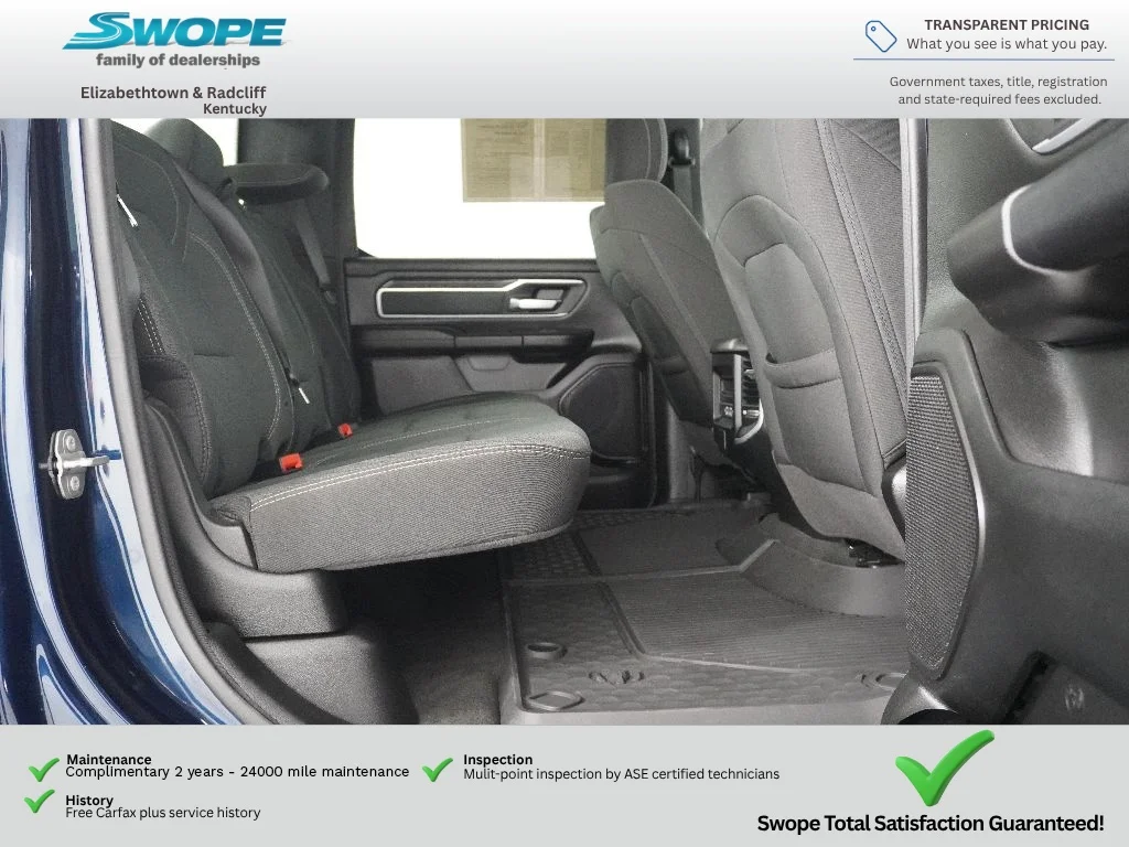 Used 2023 Patriot Blue Pearlcoat Ram Big Horn image 9