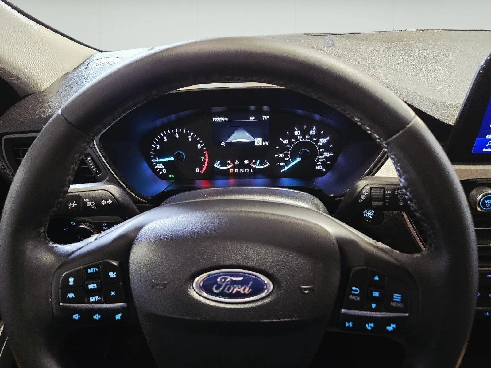 Used 2022 Stone Blue FORD SE image 15