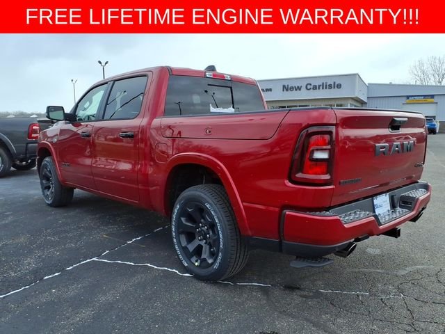 New 2026 Molten Red Pearl-Coat Exterior Paint RAM Big Horn/Lone Star image 5