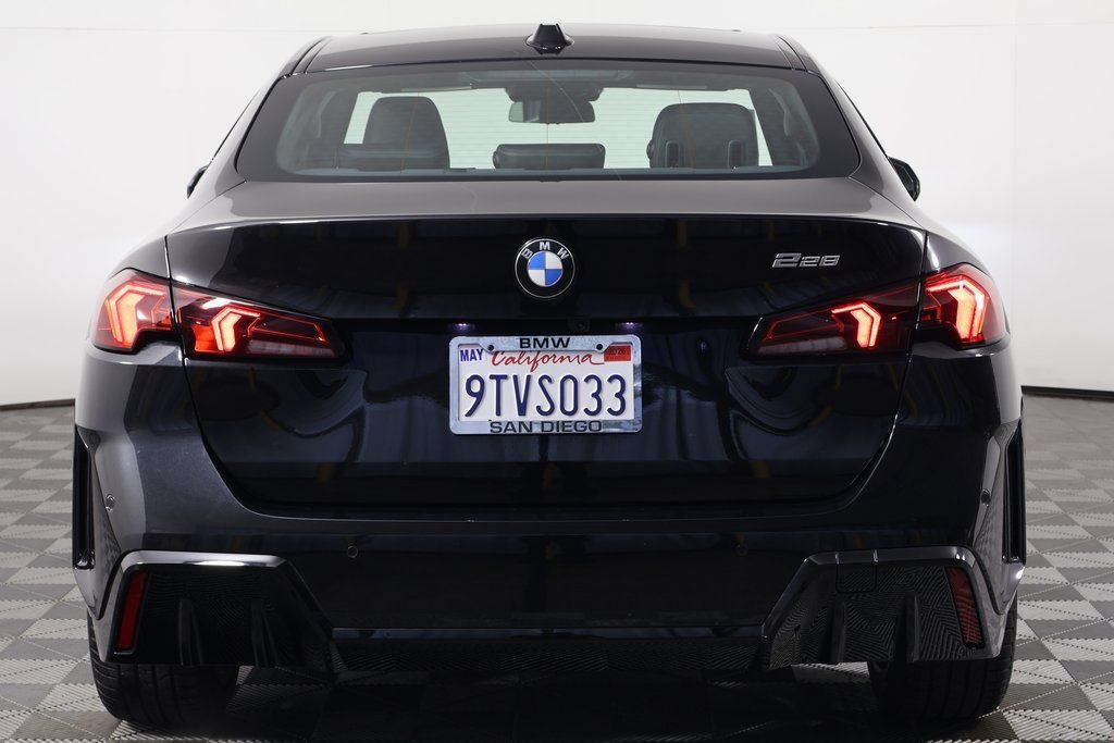 Certified Used 2026 Black Sapphire Metallic BMW 228 Gran Coupe image 5