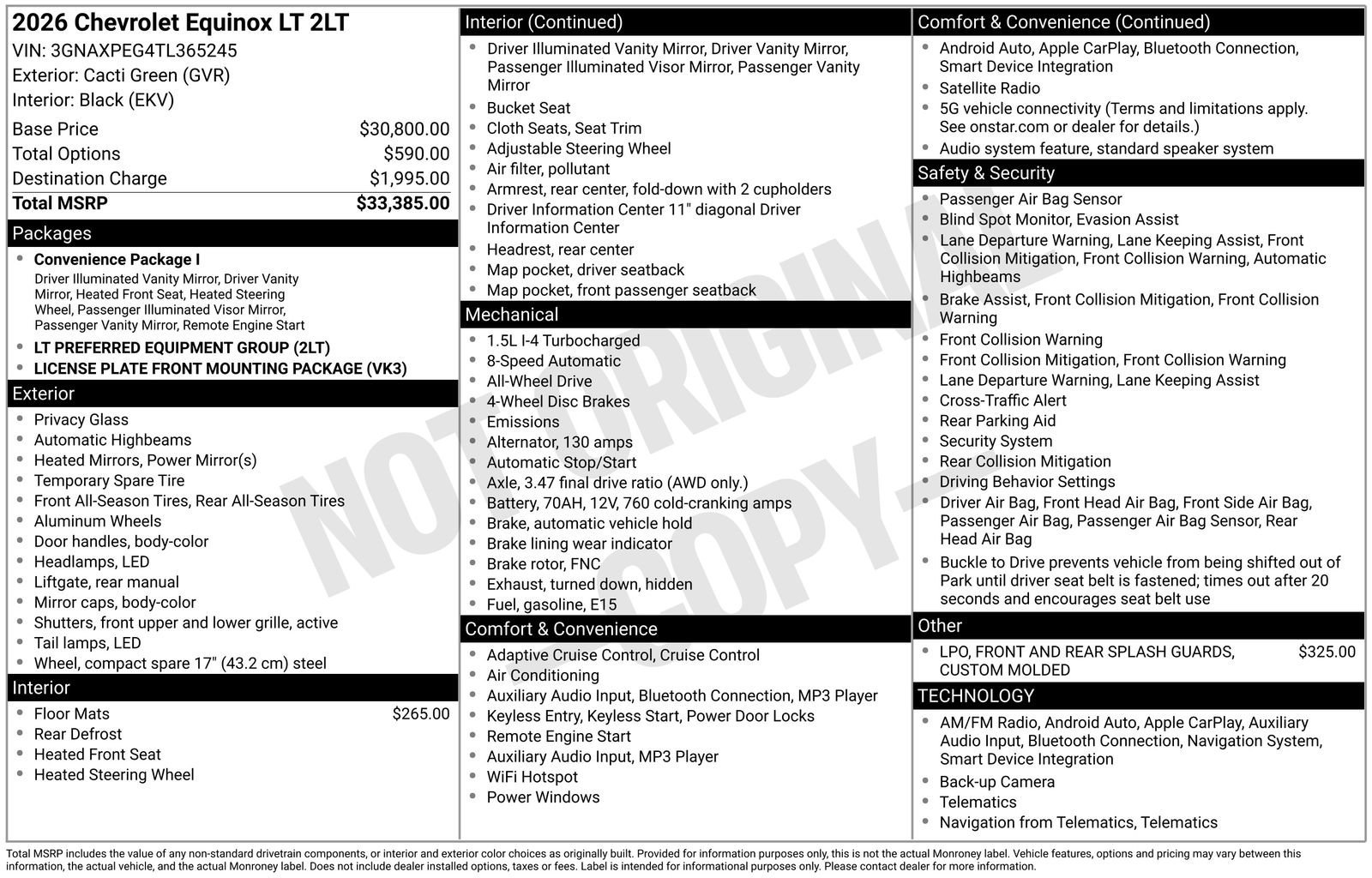 2026 Chevrolet Equinox LT - Photo 25
