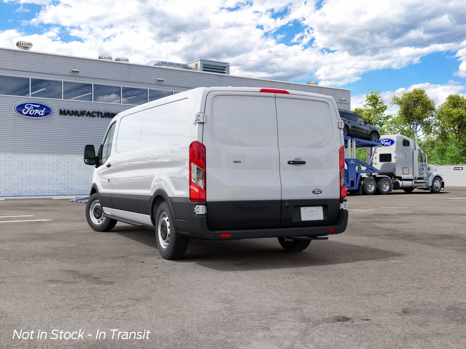 New 2027 Oxford White Ford Cargo Van image 8