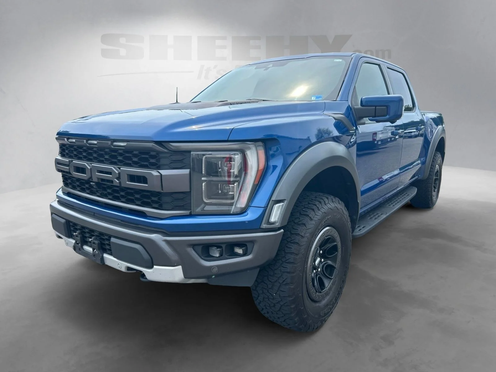 Used 2022 Atlas Blue Metallic Ford Raptor image 16