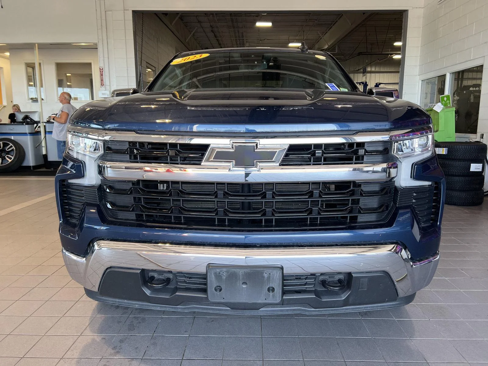 Used 2023 Northsky Blue Metallic Chevrolet LT image 3