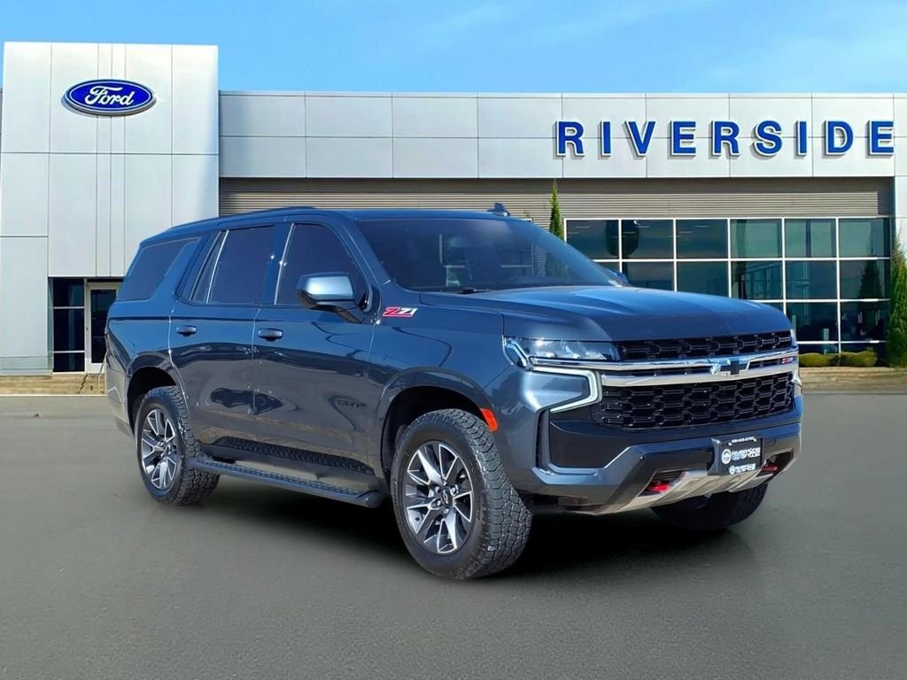 Used 2021 Shadow Gray Metallic Chevrolet Z71 image 1