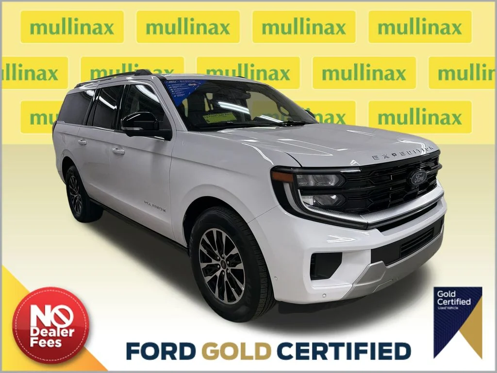 Certified Used 2025 White Ford Platinum image 1
