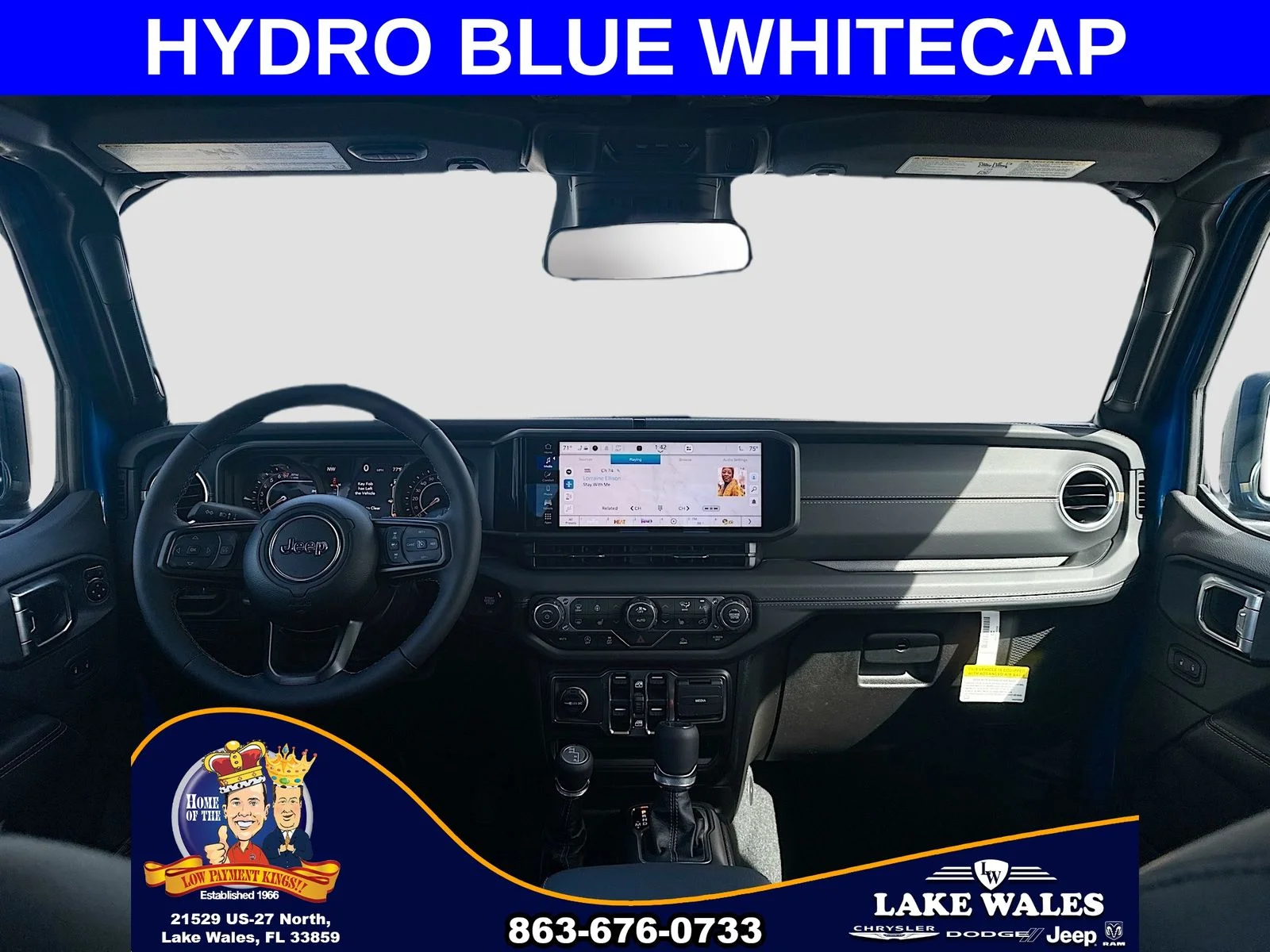 New 2026 Hydro Blue Pearl-Coat Exterior Paint Jeep  image 20