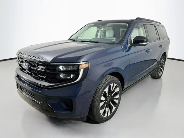 New 2027 Blue Ember Metallic Ford Platinum image 3