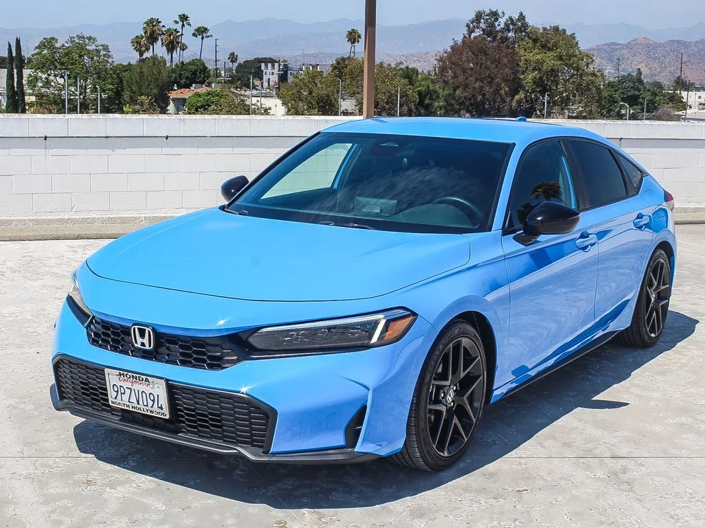 Certified Used 2025 Boost Blue Pearl Honda Sport image 3