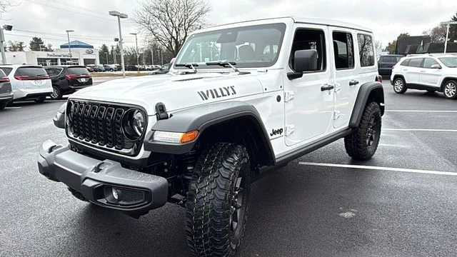 New 2026 Bright White Clear-Coat Exterior Paint Jeep Willys image 6