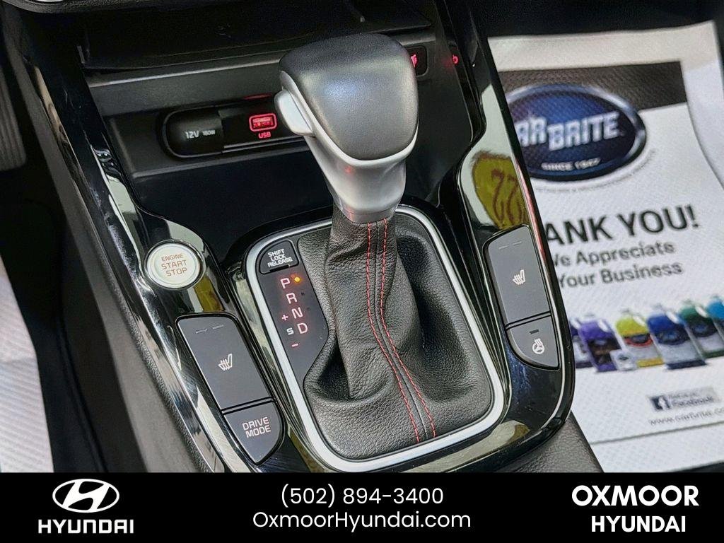 Used 2022 Cherry Black Kia Turbo image 17