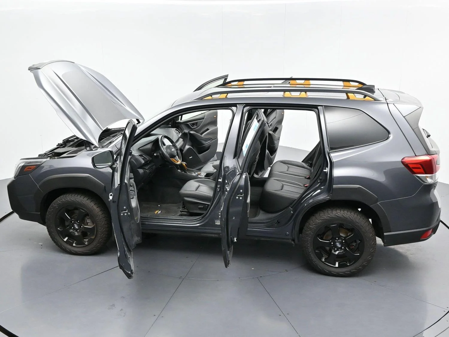 Used 2024 Magnetite Gray Metallic Subaru Wilderness image 45