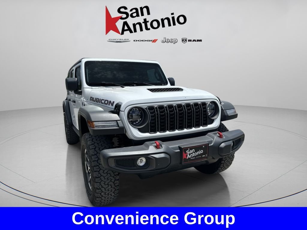 New 2026 Bright White Clearcoat Jeep Rubicon image 3