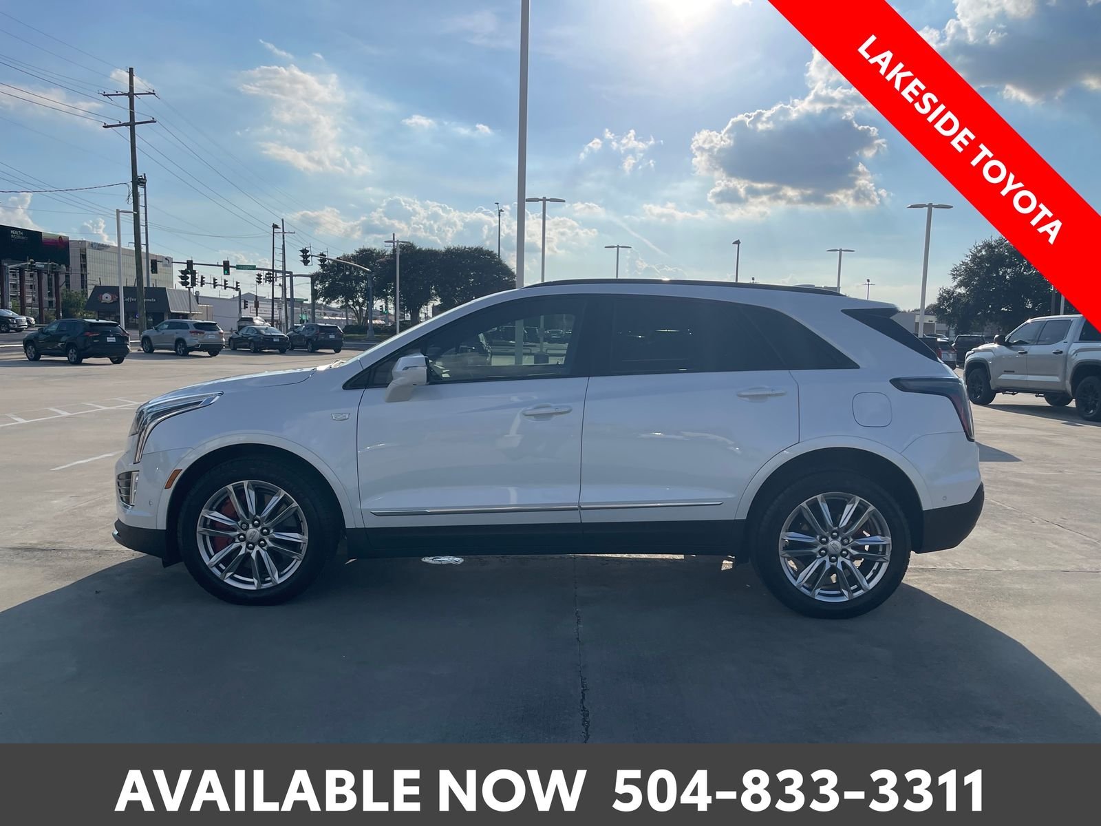 Used 2025 White Cadillac Sport image 2