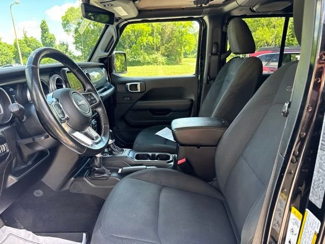 Used 2019 Black Jeep Unlimited Sahara image 15