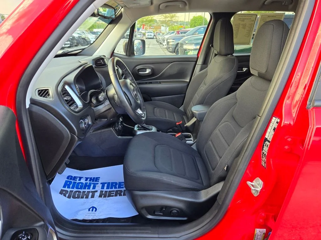 Certified Used 2022 Red Jeep Latitude image 16