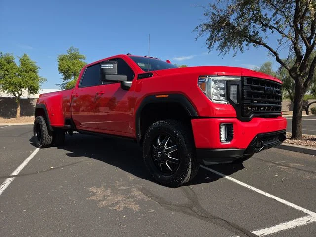 Used 2022 Red GMC SLT image 1