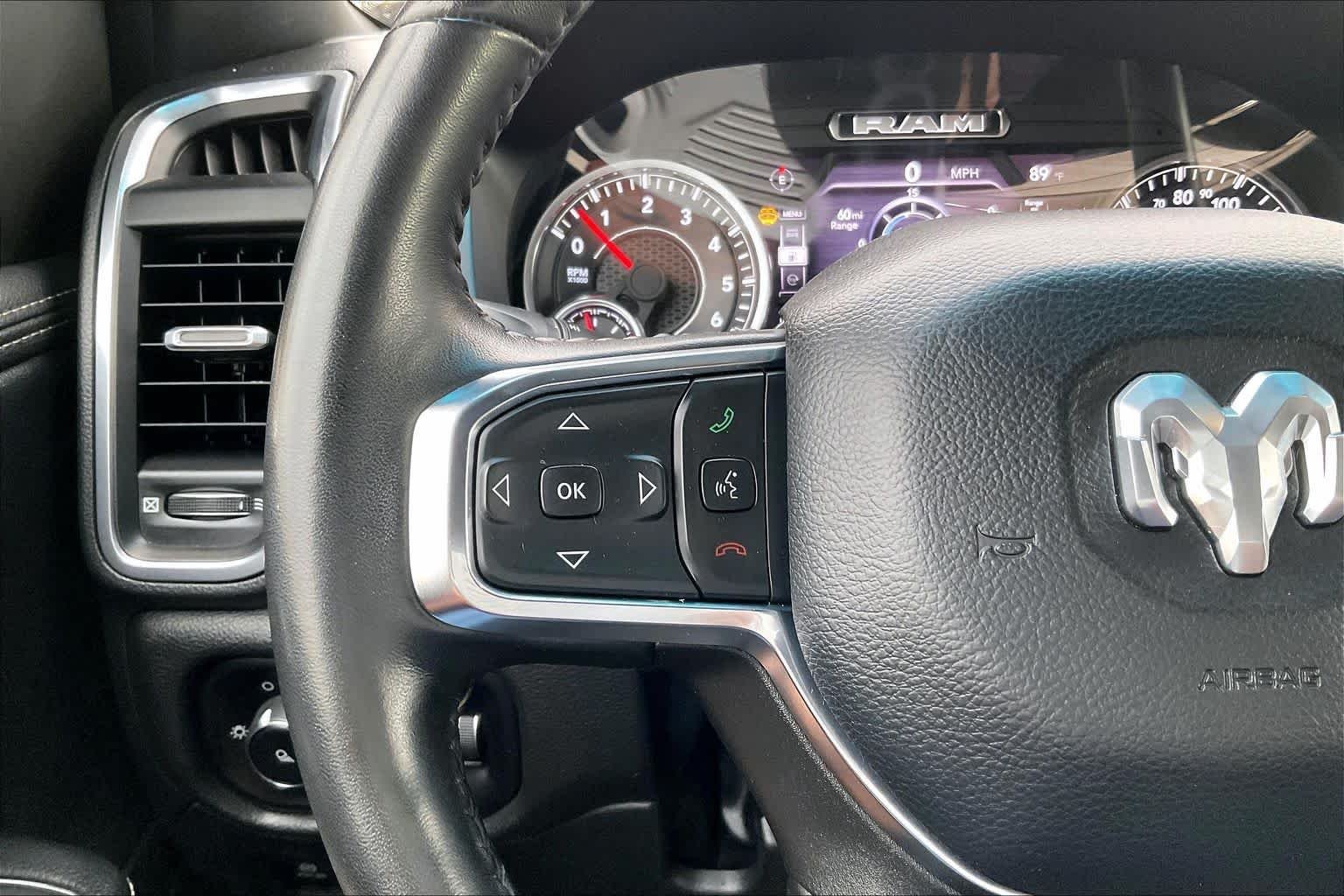 Used 2024 Bright White Clearcoat Ram Laramie image 22