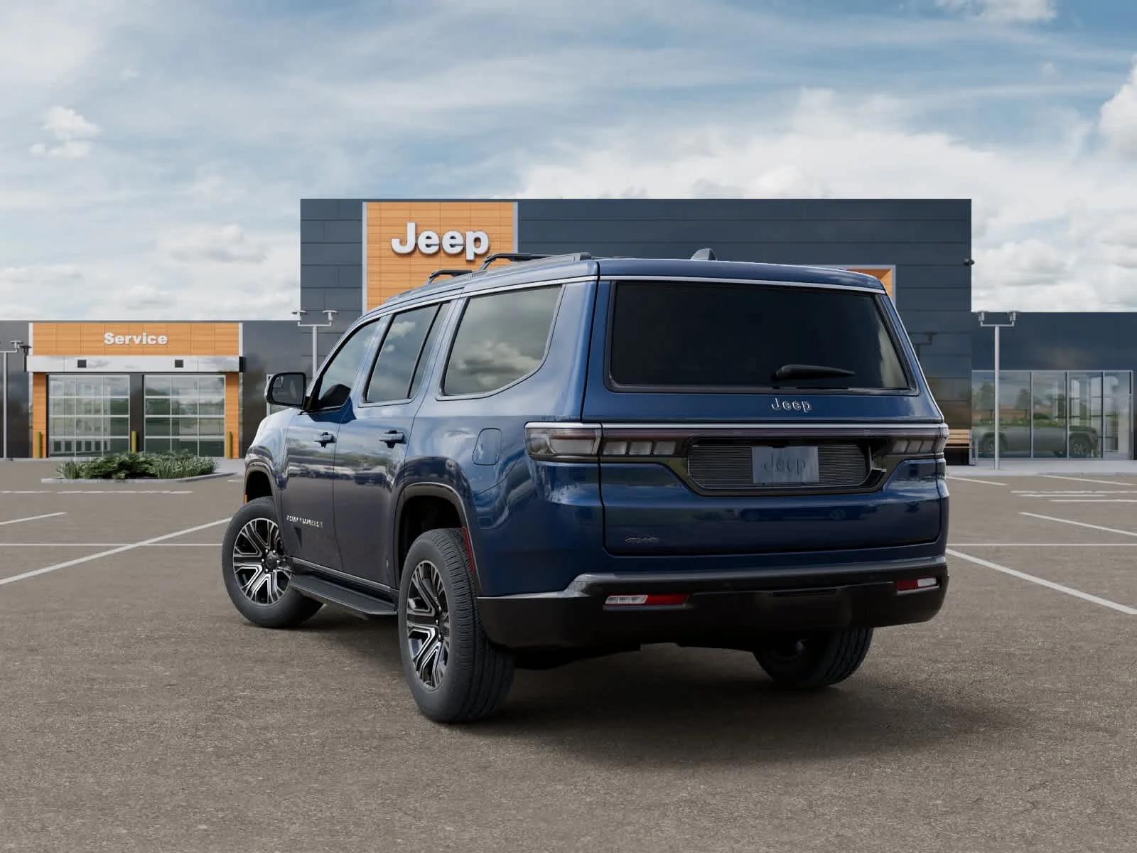 New 2026 Fathom Blue Pearlcoat Jeep  image 3