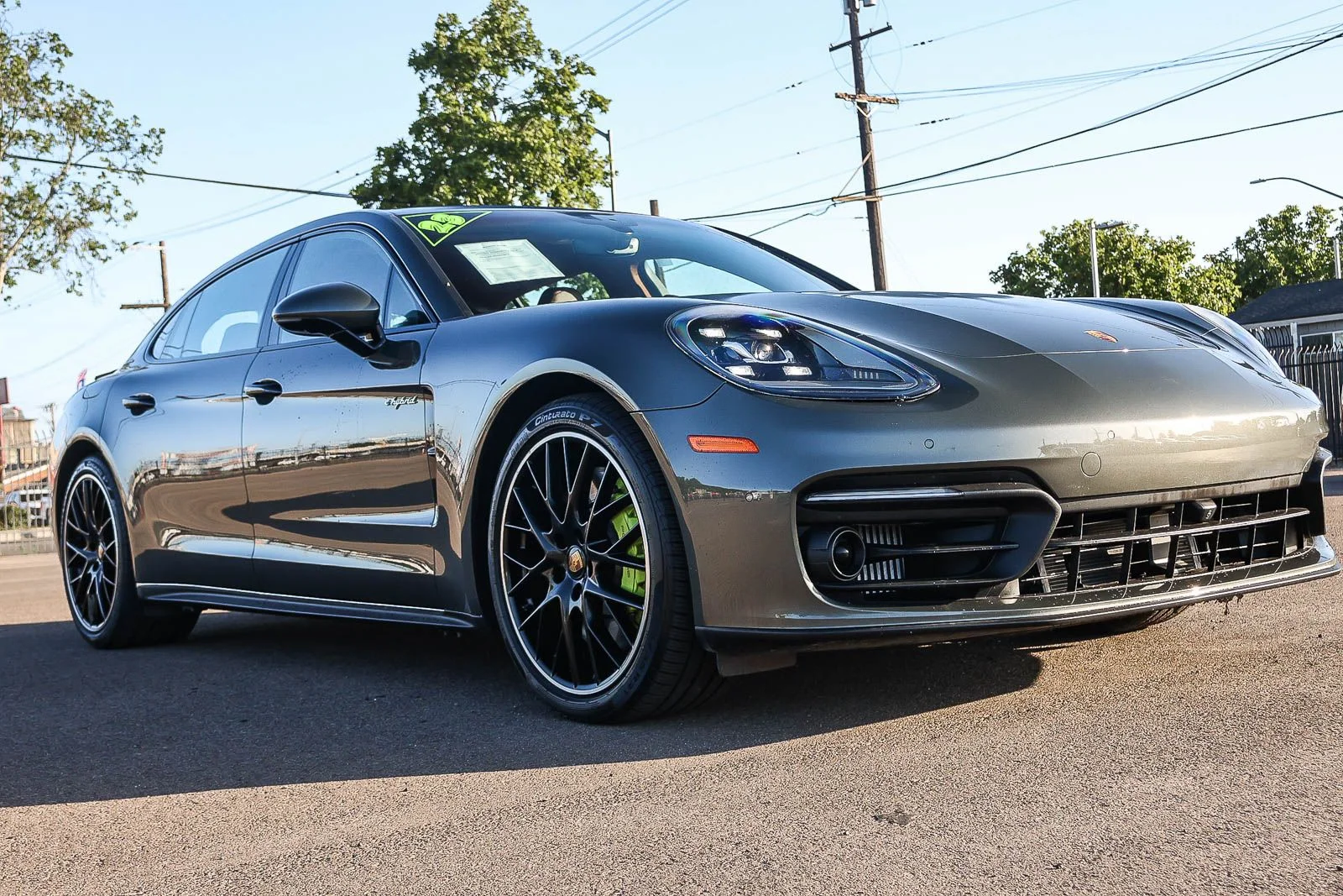 Used 2023 Green Porsche 4S Executive image 3