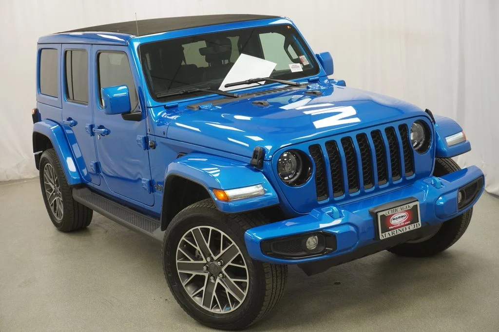 Used 2023 Blue Jeep High Altitude 4xe image 9