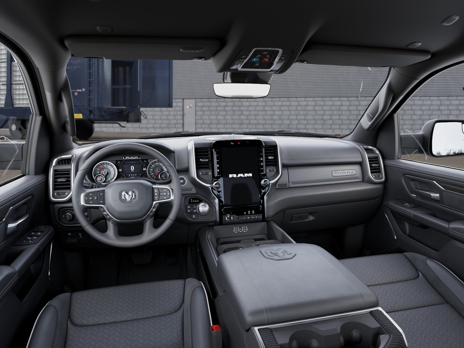 New 2026 Bright White Clear-Coat Exterior Paint RAM LARAMIE image 14