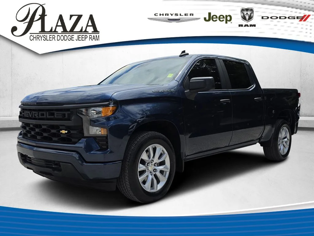 Certified Used 2022 Blue Metallic Chevrolet  image 1