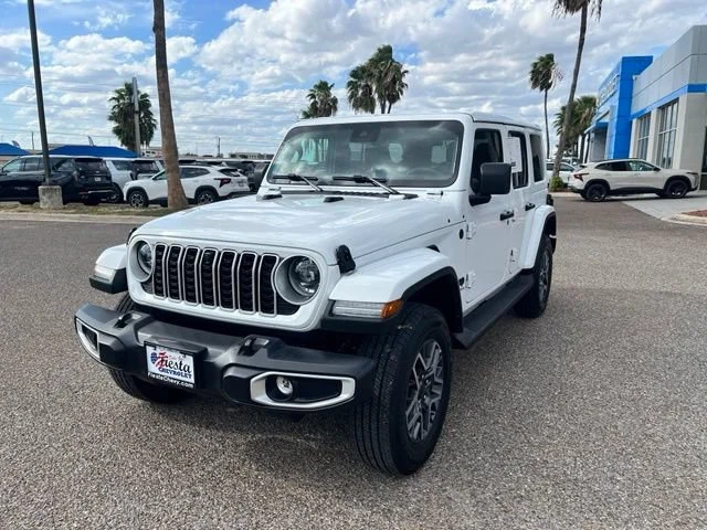 Used 2025 White Jeep Sahara image 3
