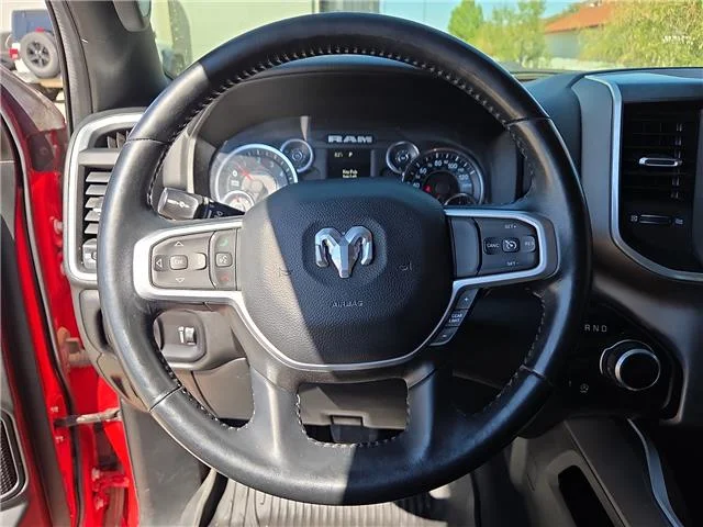 Used 2023 Flame Red Clearcoat RAM Big Horn/Lone Star 4x2 Crew Cab 144.5 in. WB image 14