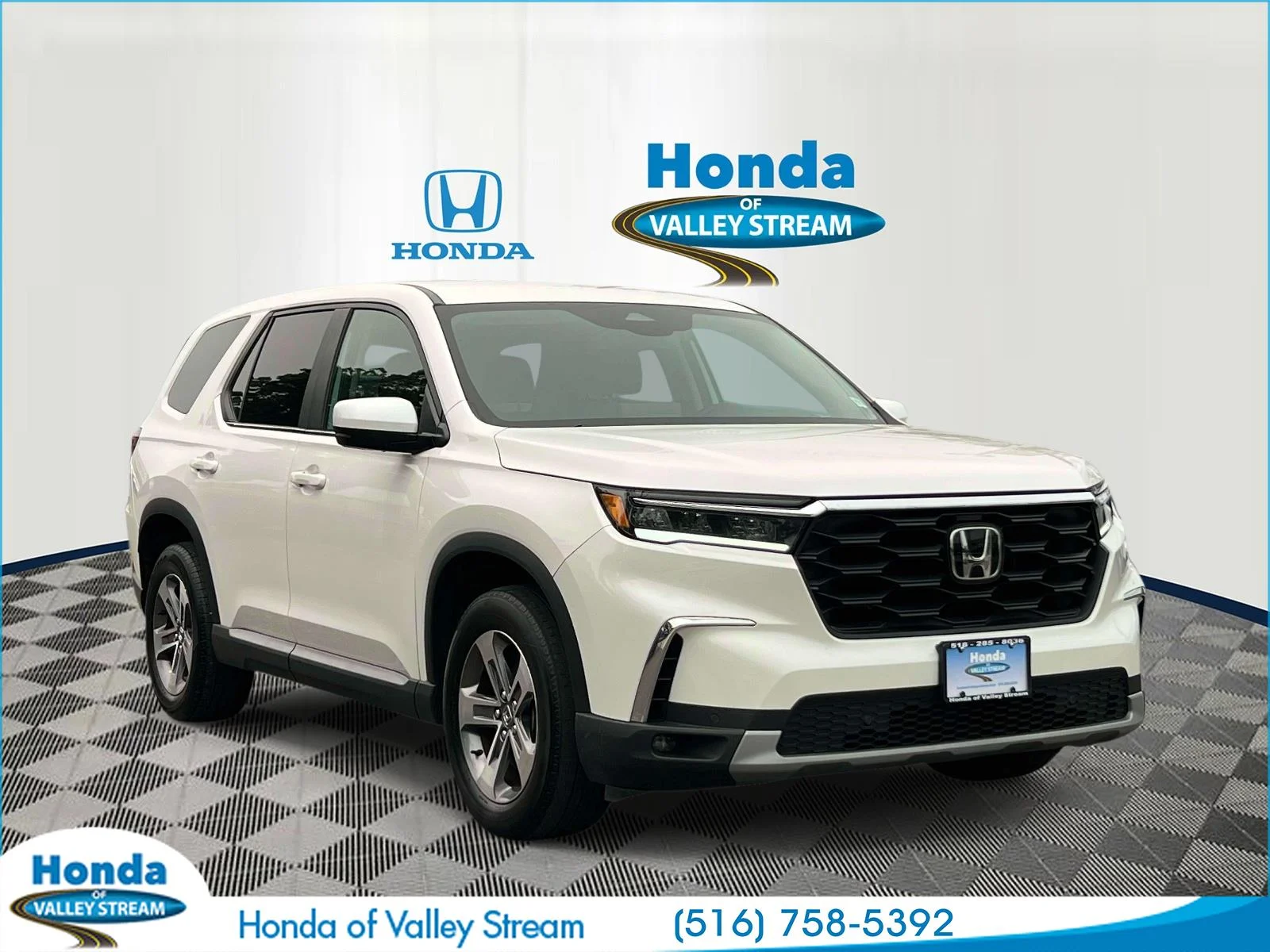 Certified Used 2023 White Honda EX-L image 1