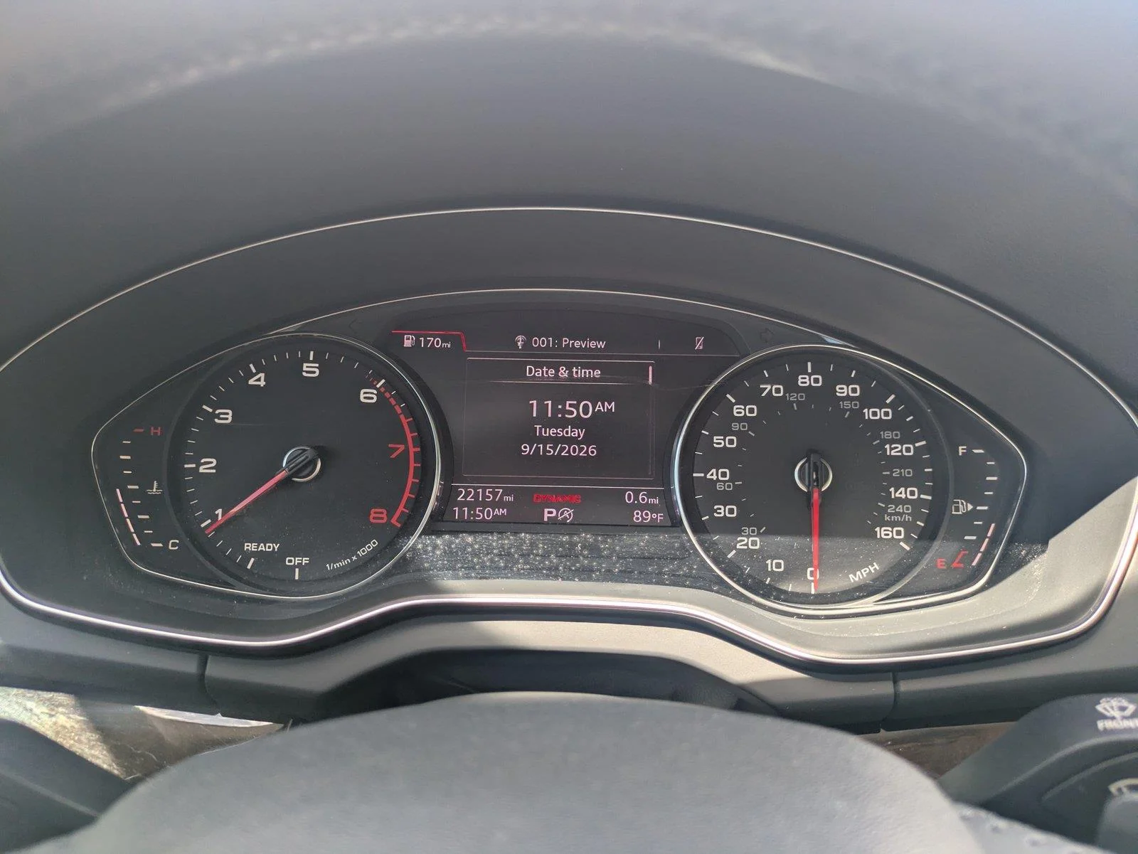 Used 2019 Moonlight Blue Metallic Audi Premium image 30