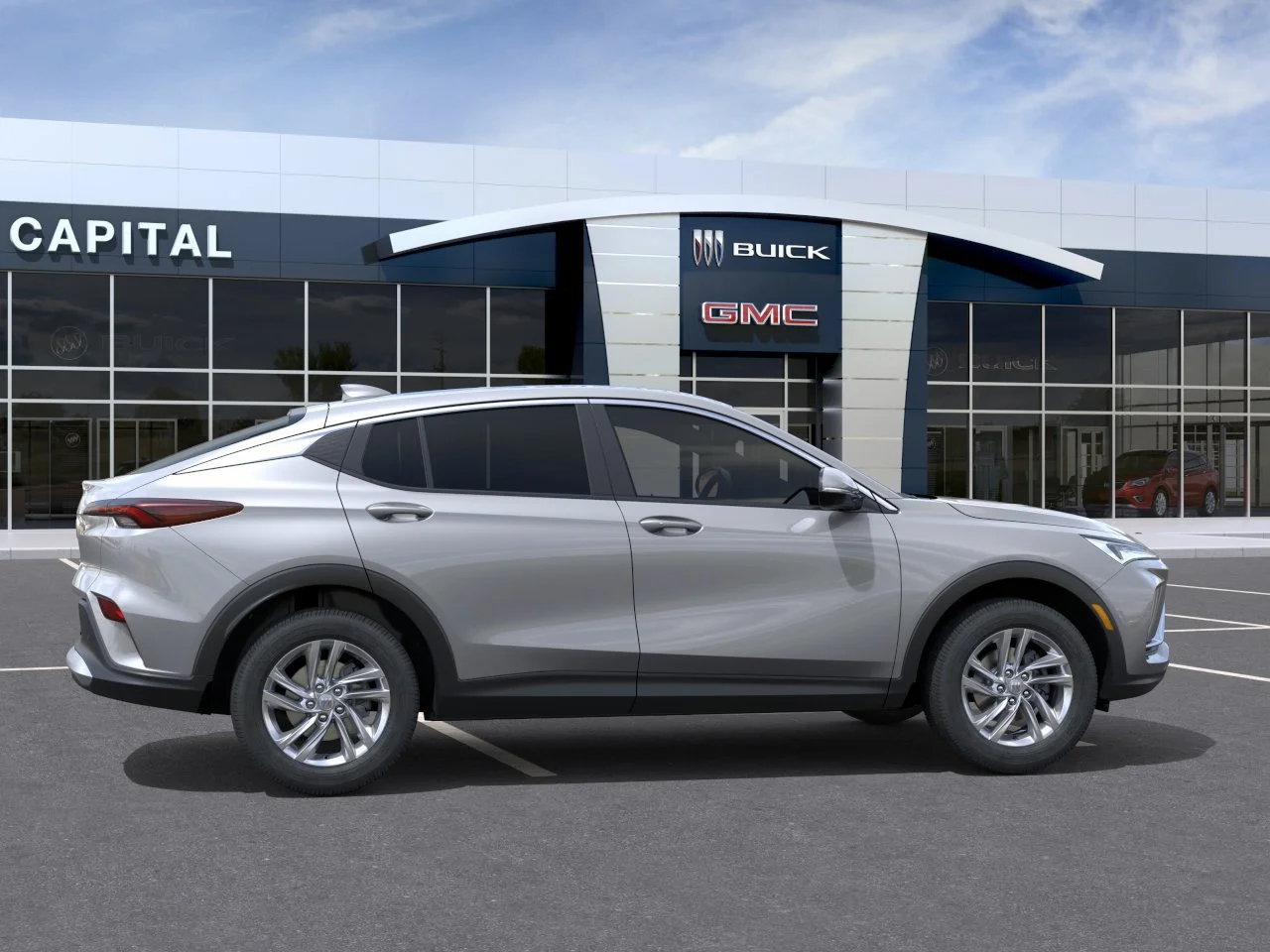 New 2026 Moonstone Grey Metallic Buick Preferred image 6