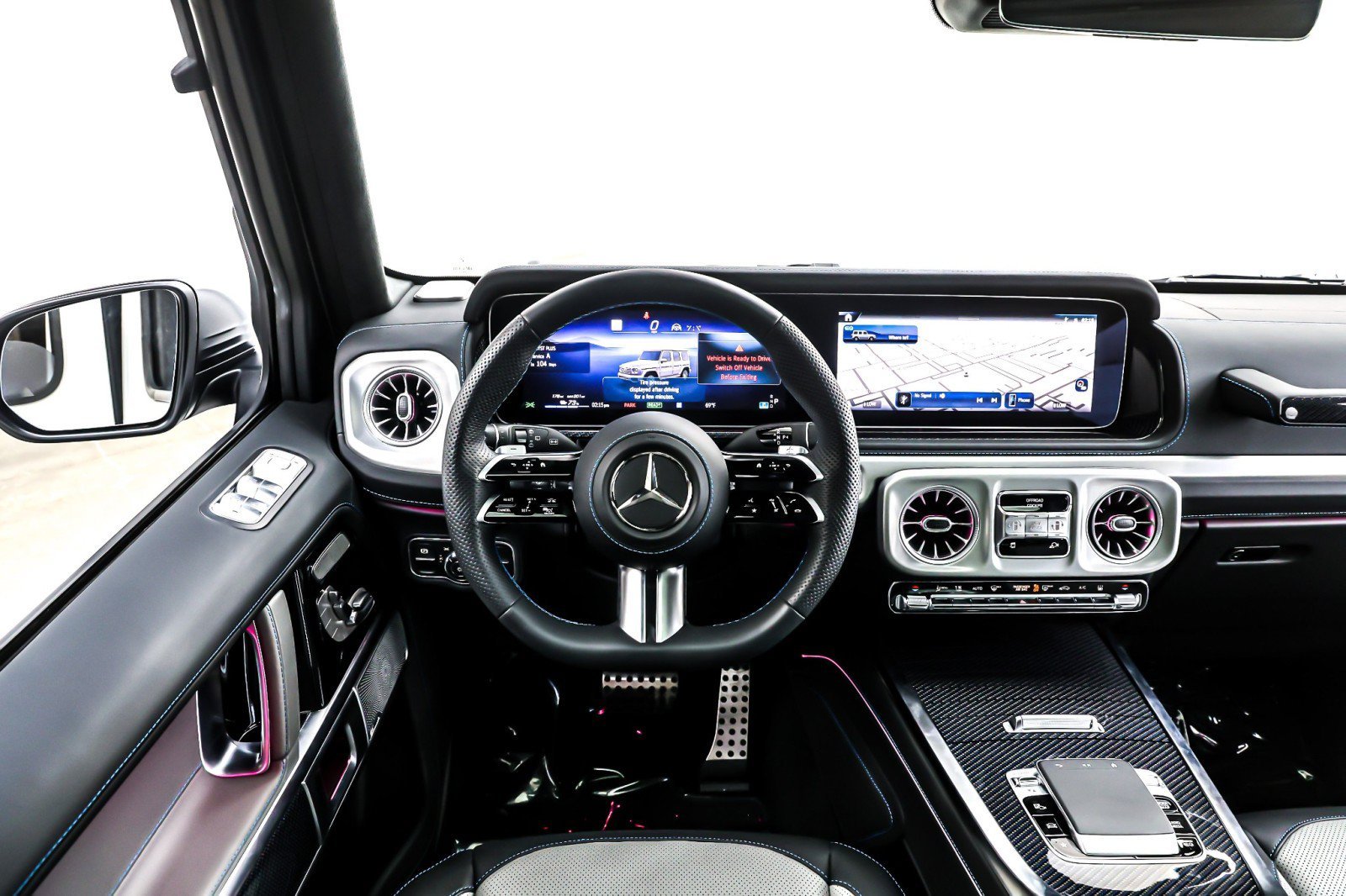 New 2025 MANUFAKTUR Moonlight White Magno Mercedes-Benz G 580e SUV image 23