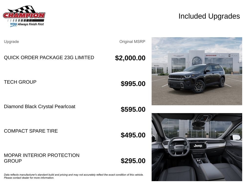 New 2026 Diamond Black Crystal Pearl-Coat Exterior Paint Jeep Limited image 6